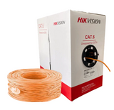 CABLE CAT6 NETWORK 305MTR ROLL HIKVISION DS-1LN6-UU